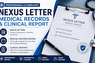 provide medical record review and organize clinical information