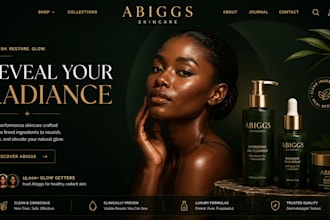 beauty website skincare website beauty store skin care shopify store