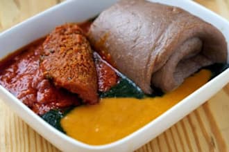 make amala and egusi