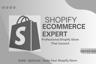 design, redesign, and customize a professional shopify store