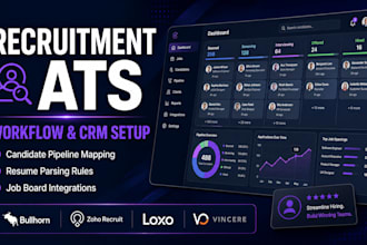 setup bullhorn vincere loxo avionte softr jobdiva manatal jobadder zoho recruit