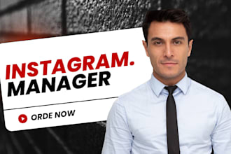 be your instagram manager and content creator