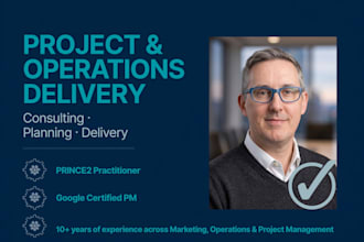 project manage your marketing or operations project