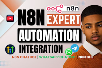 n8n lead generation n8n CRM ghl automation n8n automation expert n8n follow up