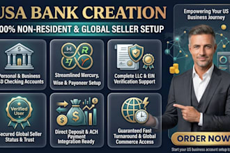 open US business bank for USA llc owner, USA llc registration usa bank creation