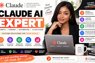 claude ai expert for prompts, content, automation and ai solutions