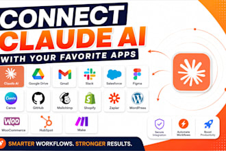 integrate claude ai with google drive gmail slack salesforce figma canva github