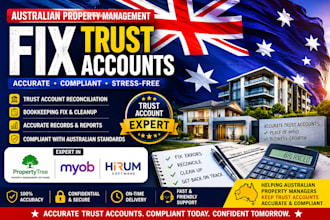 fix propertytree, myob, hirum australian property management trust accounts