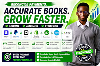 payment reconciliation stripe paypal square shopify payments quickbooks xero a2x