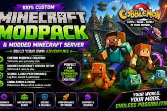 do custom modpack minecraft server minecraft modpack modded minecraft cobblemon