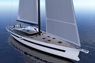 do 3d catamaran, marine vessel, ship, boat, yacht interior and exterior design