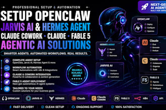 setup openclaw javis ai hermes agent claude cowork claude fable 5 agentic ai
