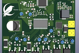 design bldc pmsm motor controller esc and motor driver pcb