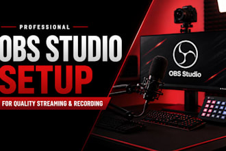 setup obs studio for professional livestreaming and recording