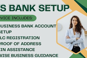 help you set up a us business bank account for your llc as a nonresident