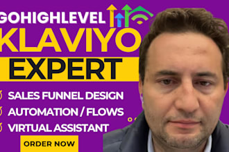 setup gohighlevel klaviyo flows email sms automation cold email marketing flows