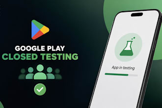 help provide 12 testers for google play closed testing for 14 days 12 app tester
