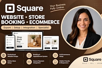 build square website square online store square booking square ecommerce setup