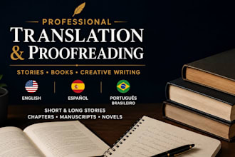 editing and translation of various stories
