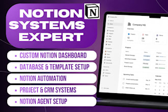do notion dashboard, notion, notion planner, setup notion template, notion agent