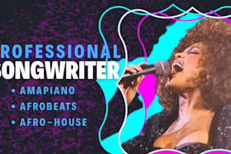 write an original custom song with lyrics and melody