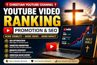 do youtube video ranking christian niche promotion christianity