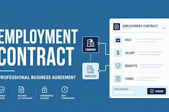 draft a professional employment contract for your business