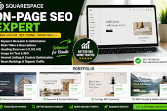 fix squarespace technical SEO issues, indexing and website errors