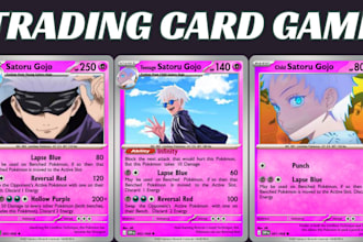 design custom tcg cards trading card game collectible ccg card templates pokemon