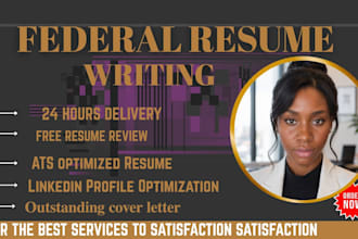 write a professional federal usajobs resume