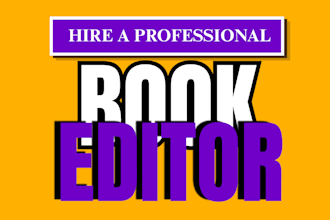 thoroughly edit your fiction and nonfiction novel