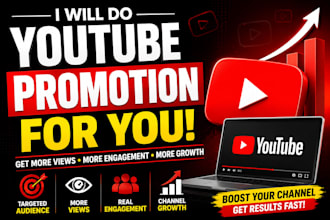 do youtube promotion for you