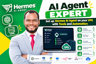 set up hermes ai agent on your vps with tools and automation, mcp server