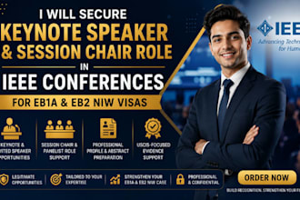 secure keystone speaker and session chair role in ieee conferences for eb1a