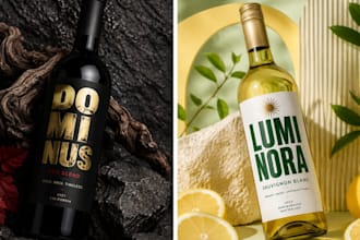 redesign your wine label for a modern and professional look