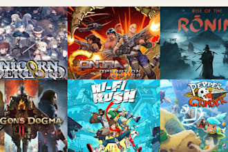 create steam capsule art, game cover art and professional game banners