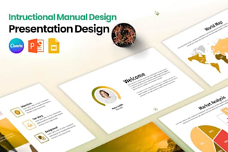 design professional training manual, instructional guide, workbook user manual