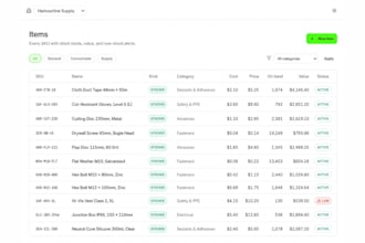build a custom inventory management system
