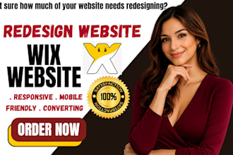 wix website redesign  website redesign  wix website design  redesign website