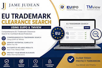 do eu trademark clearance search using euipo and tmview