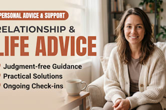 help you with relationship problems and personal advice