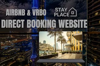 build a short term booking website for airbnb and vrbo host