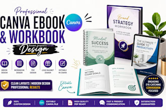 do canva ebook design canva workbook ebook design and workbook design