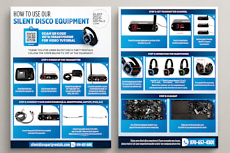 design magazine ad newspaper ad print ready flyer one pager booklet for brands