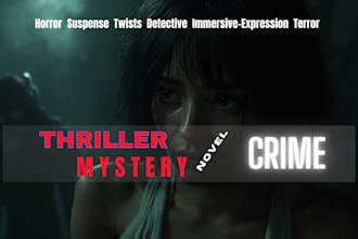 ghostwrite crime thriller rewrite or edit mystery story