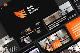 design business powerpoint presentation, startup investor pitch