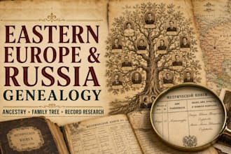 do genealogy research for slovak and czech ancestors family tree