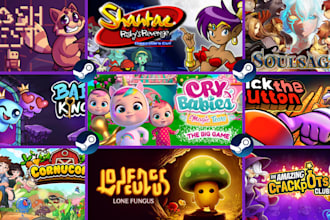 do steam capsule art, key art, steam page assets and game banners