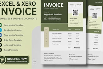 do excel invoice template xero custom word invoice order form letterhead receipt