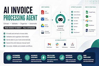 build an ai invoice processing agent for PDF invoices